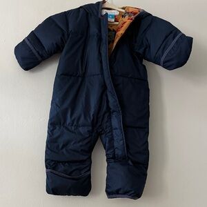 Navy Blue Infant Snowsuit